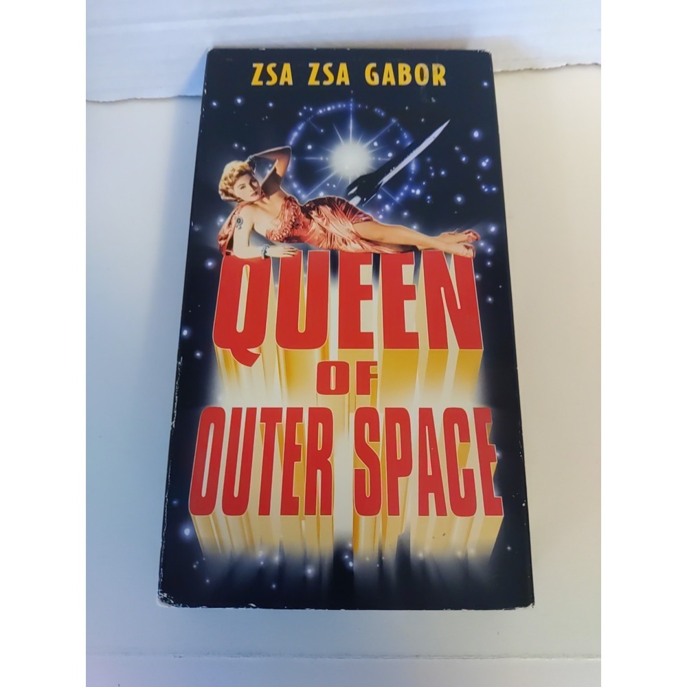 queen of outer space vhs Color‎ Zsa Zsa Gabor 1997 Works